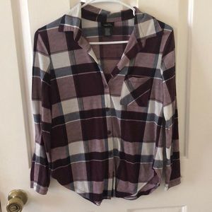Rue21 Plaid Flannel Size M